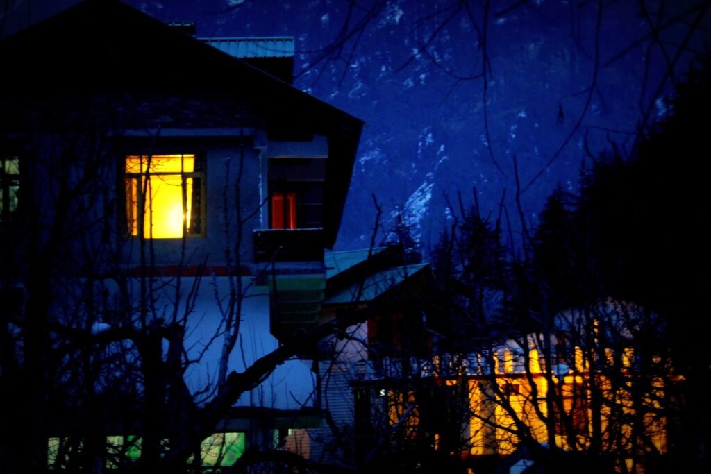 night in manali