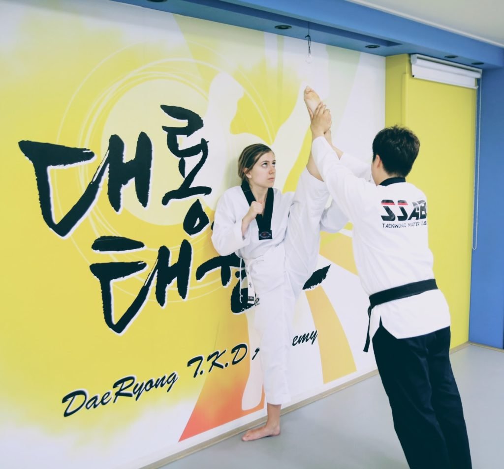 Stretching for taekwondo